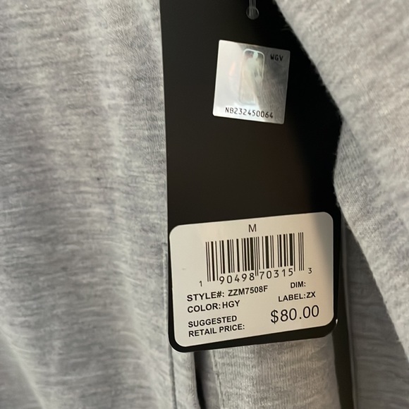 NEW Mens NBA zip up sweater size medium. Medium mens NBA top - Picture 5 of 8